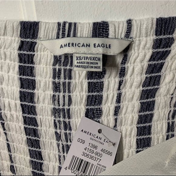 American Eagle Striped Jumpsuit - Picture 5 of 6